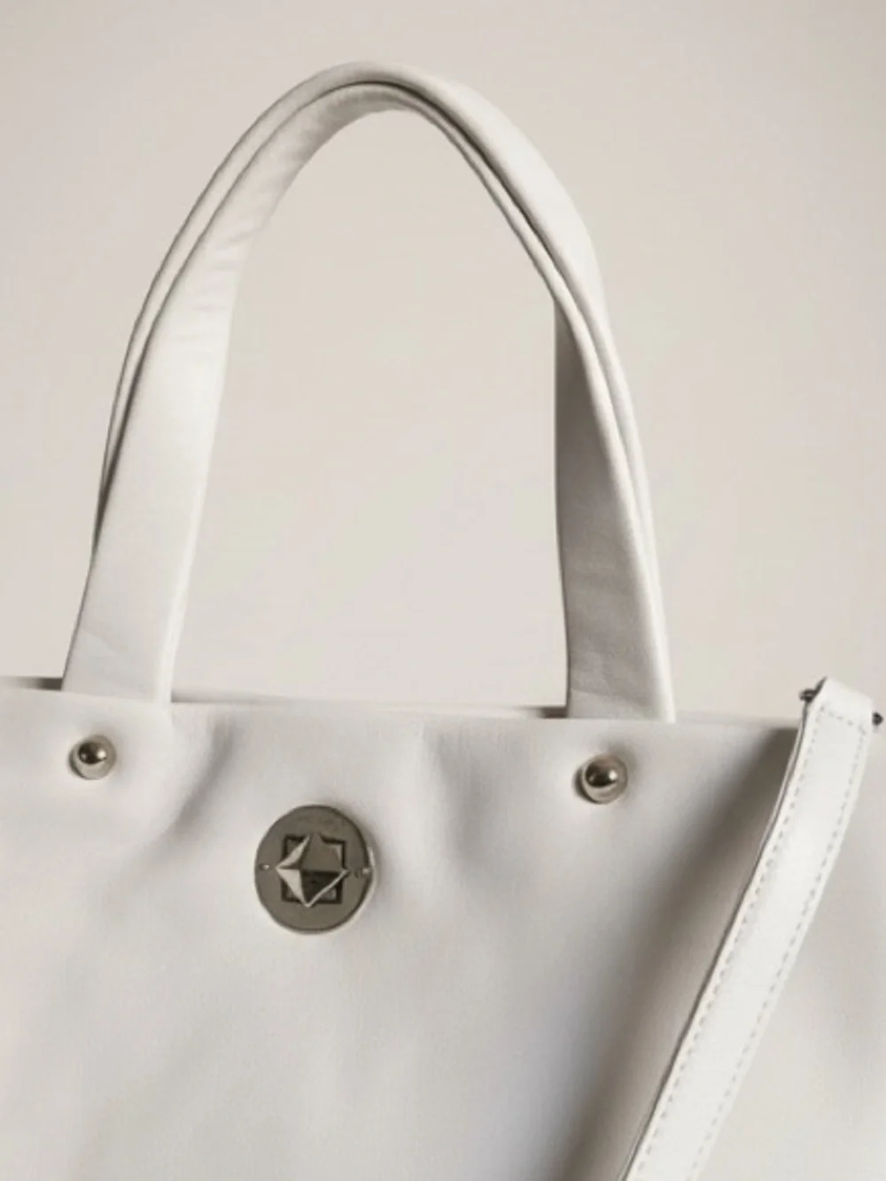 NWT Kate Spade Marielly Ivory Leather Convertible Tote Bag